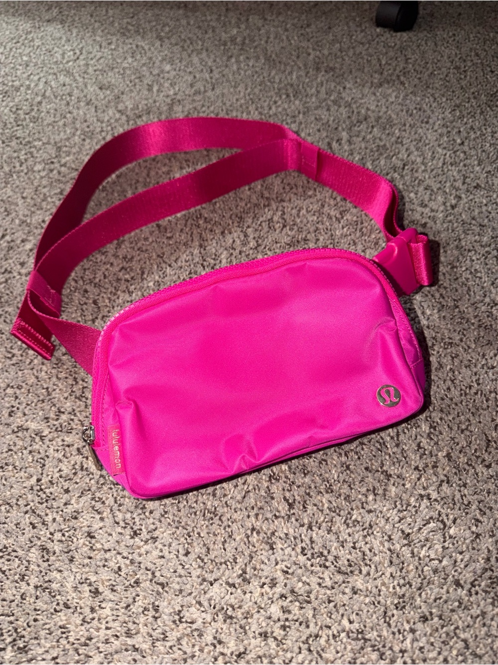 lululemon athletica Hot Pink Crossbody Belt Bag